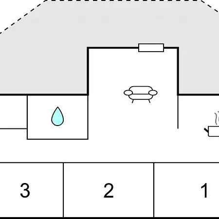 Σπίτι διακοπών Three-bedroom Holiday In *